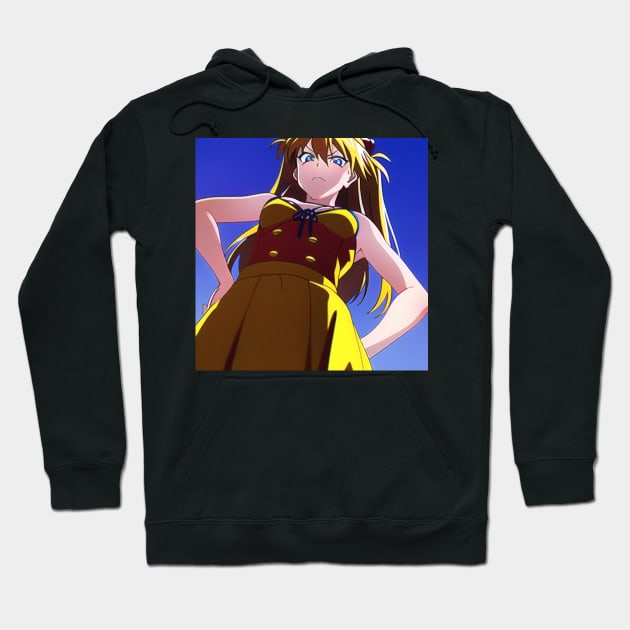 Asuka thinking highly of you Hoodie by mindworldz